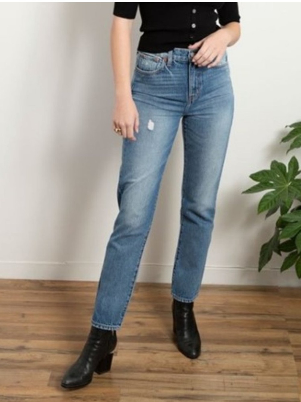 Etica Finn Straight Leg Jean Venice Denim Casual Women’s Size 28